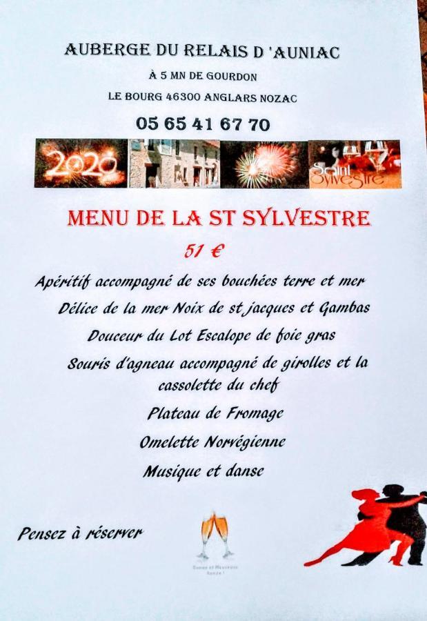 Auberge Du Relais D'Auniac グールドン・アン・ケルシー エクステリア 写真
